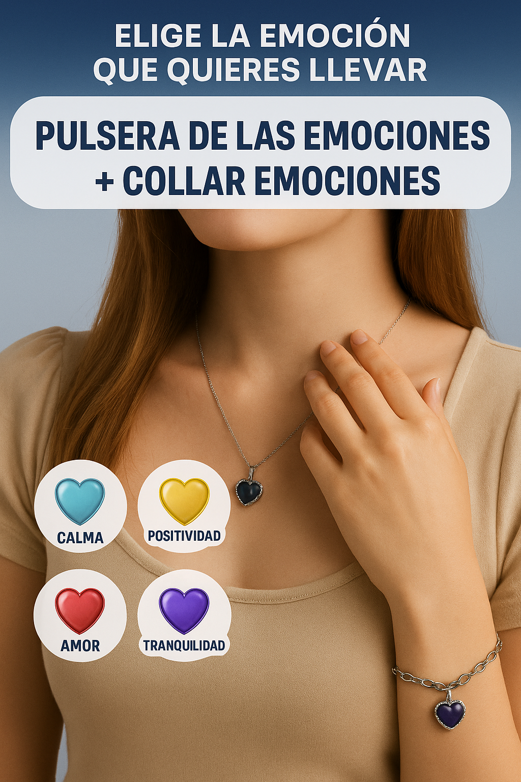 Descubre la Pulsera & Collar de las Emociones