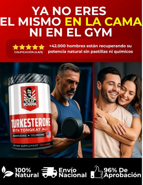 TURKESTERONE POTENCIA MAXIMA - OLD SCHOOL